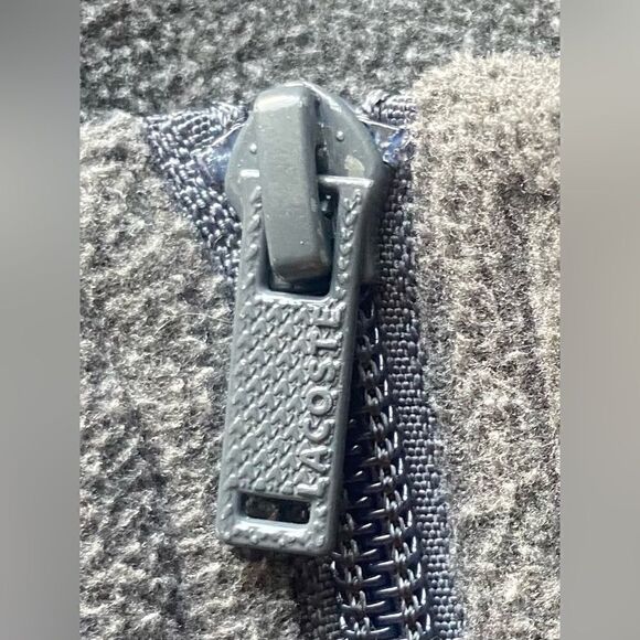 Lacoste Fleece Full Zip Sweat Lightning Chine Size 7 (XXL) - Picture 5 of 11